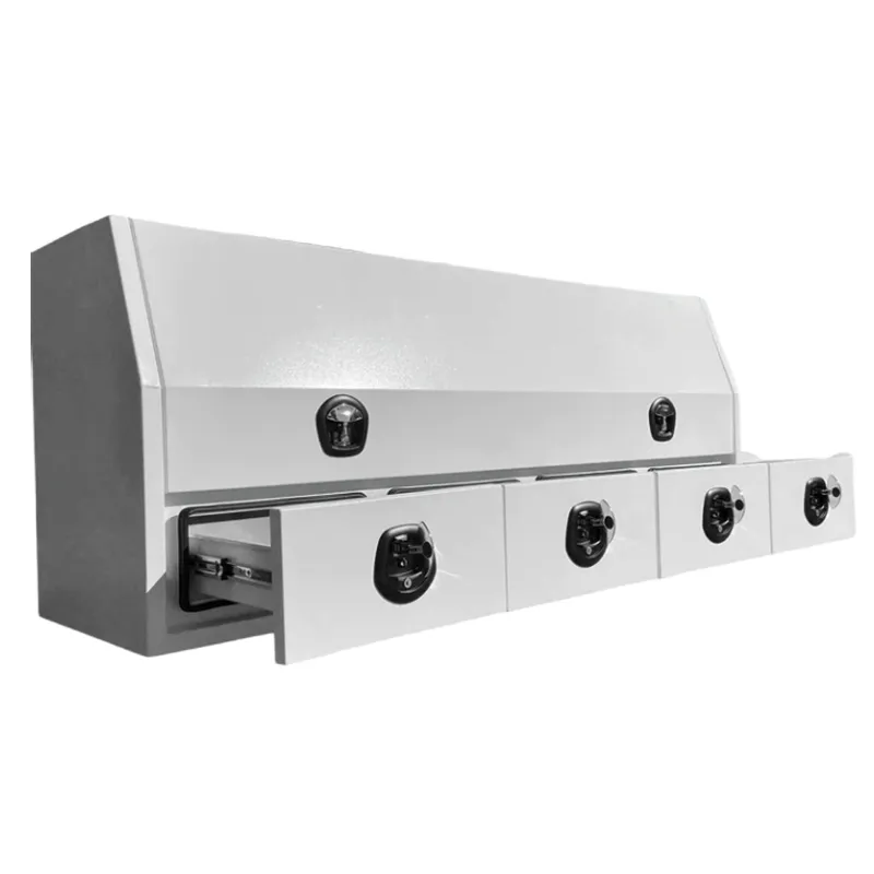 صندوق أدوات الفتح الجانبي من الألومنيوم