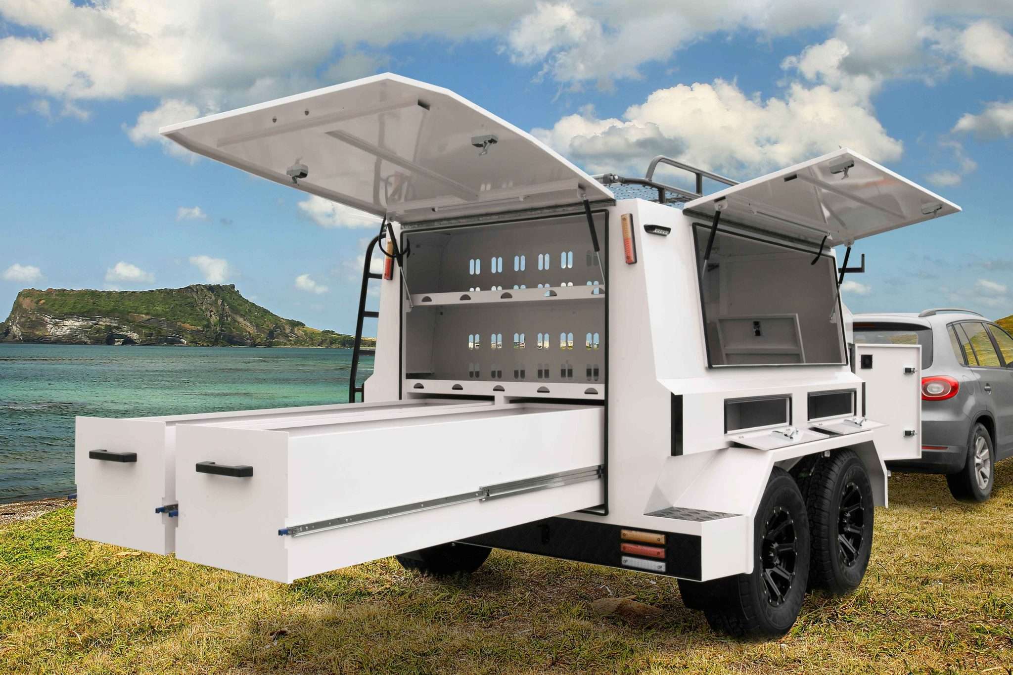 مقطورة التاجر