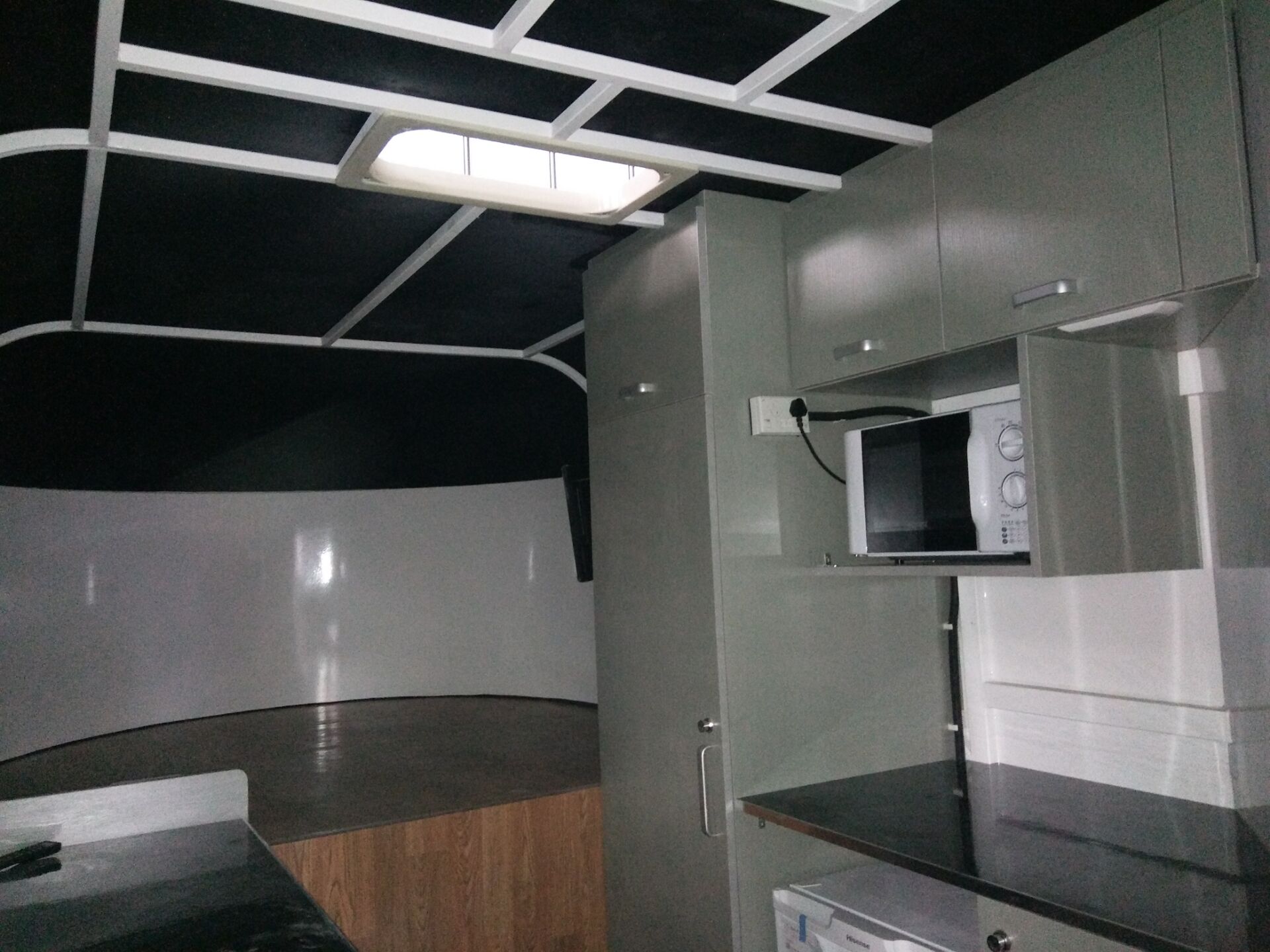 مقطورة حصان أمامية مربعة مصنوعة حسب الطلب